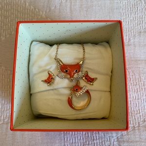Kate Spade Fox Jewelry Set